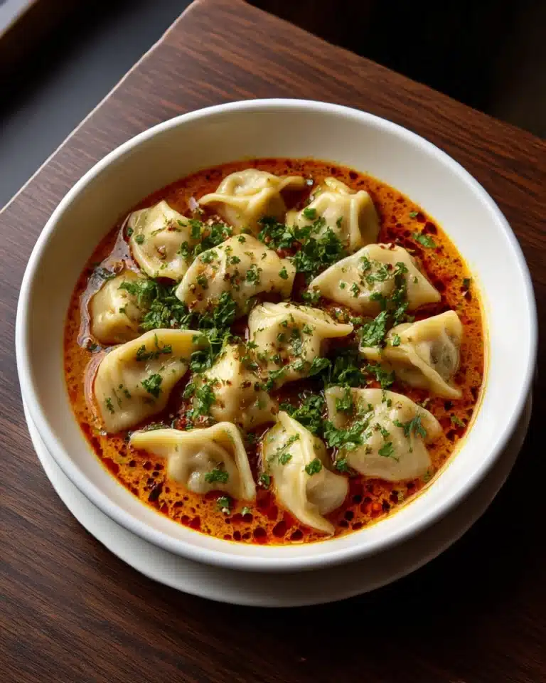Delicious Curry Dumpling Soup Recipe