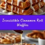 Cinnamon Roll Waffles Recipe