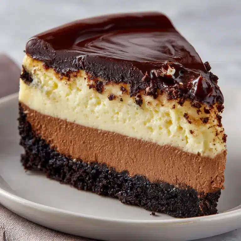 Chocolate Mousse Cheesecake Recipe