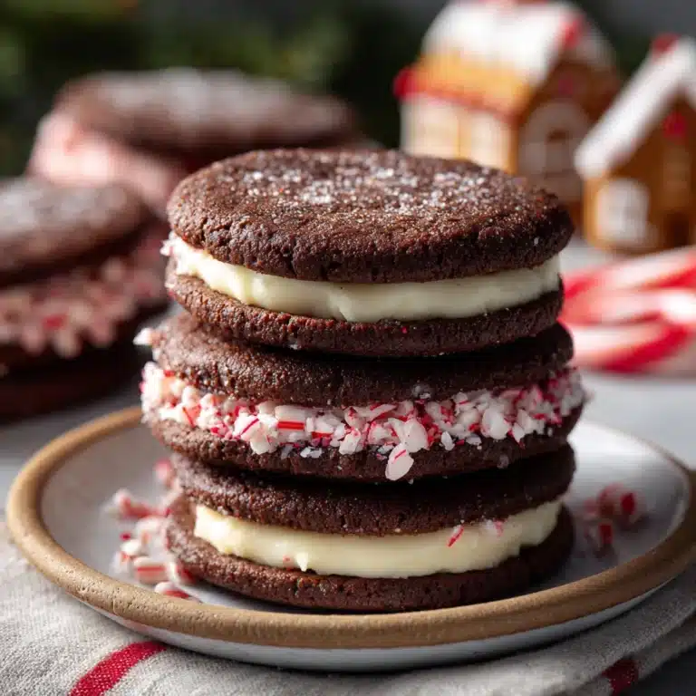 Peppermint Sandwich Cookies Recipe