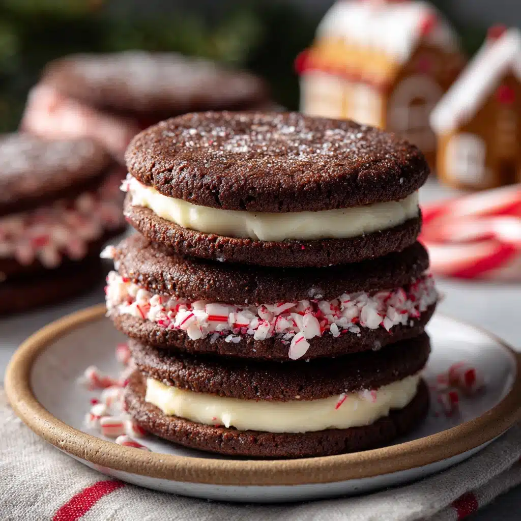 Peppermint Sandwich Cookies Recipe