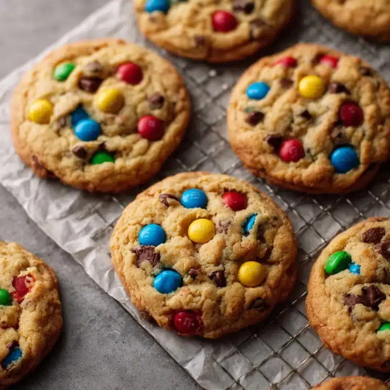 M&M Cookies Recipe