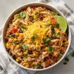 Instant Pot Weeknight Chicken and Rice Burrito Bowls Recipe