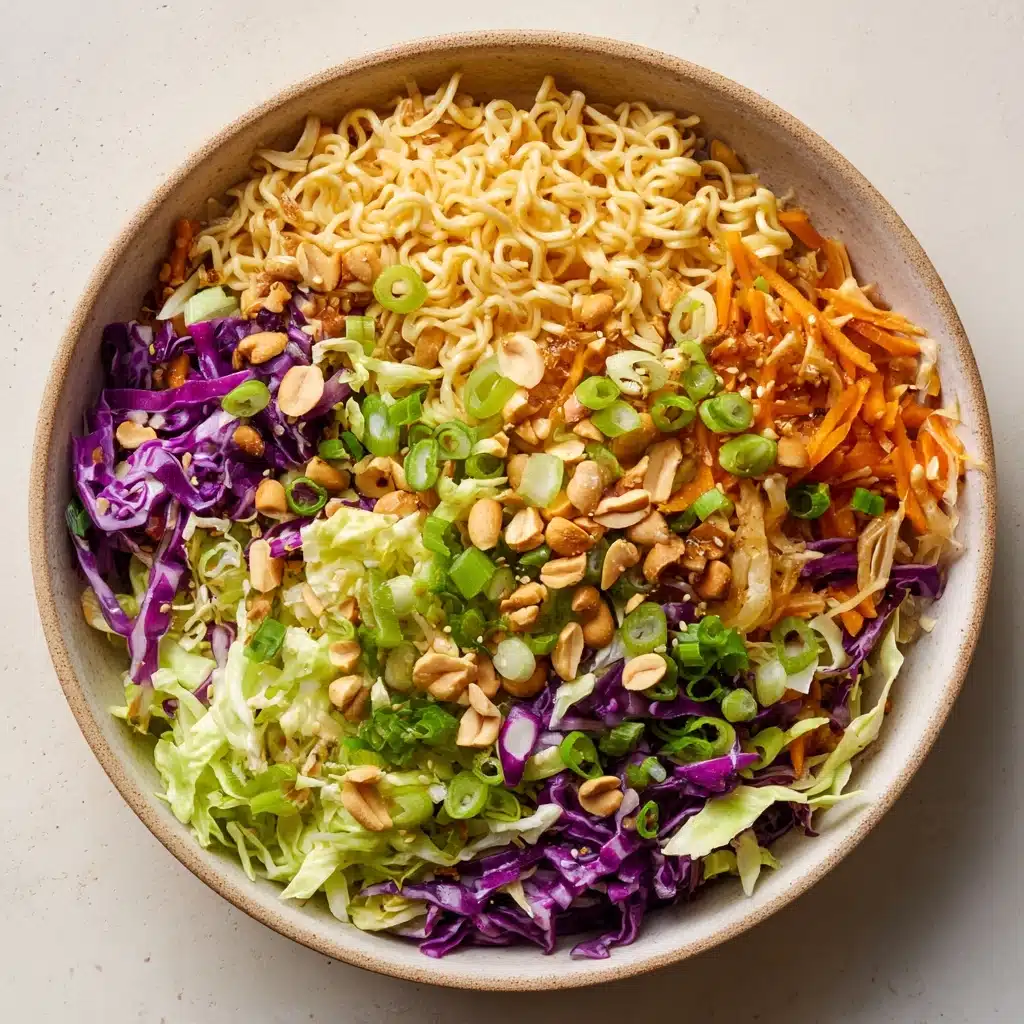 Crunchy Ramen Noodle Salad Recipe - Recipe Image