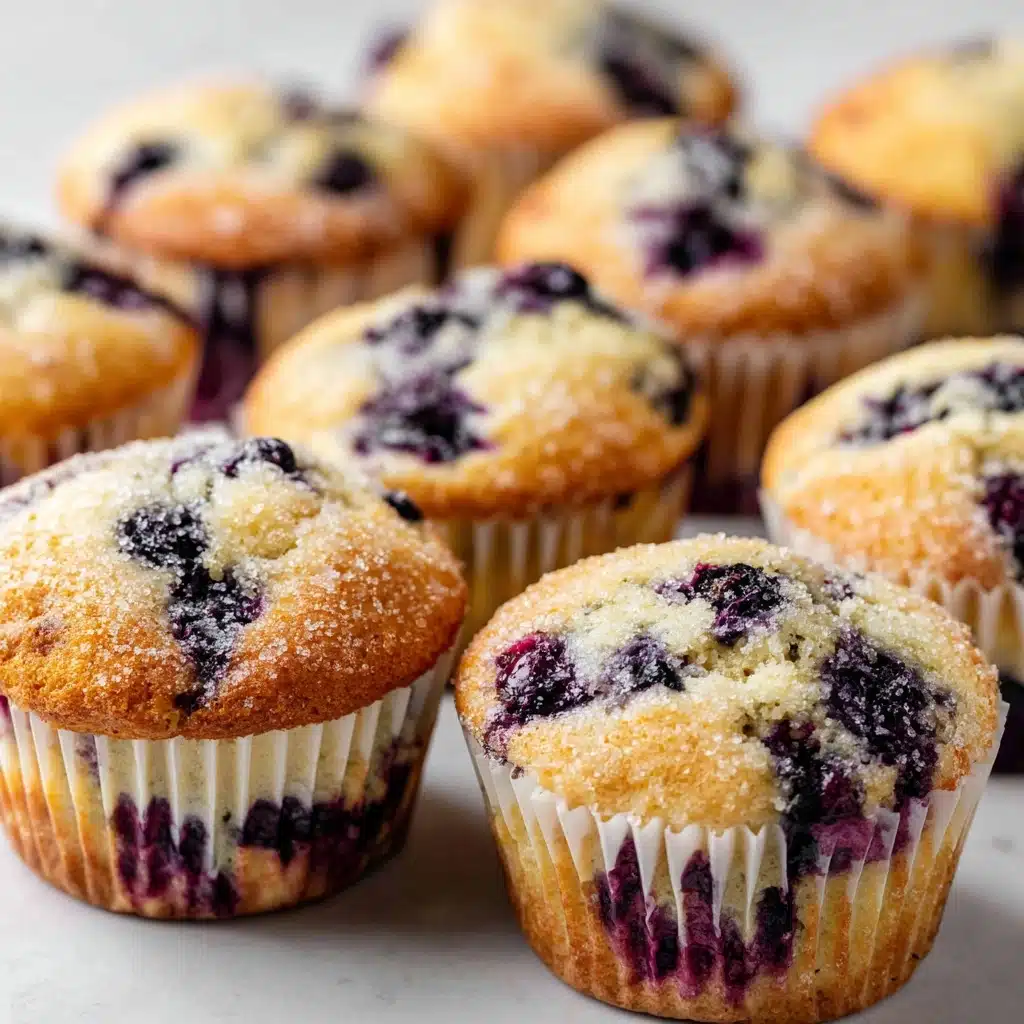 Ultimate Moist & Flavorful Blueberry Muffins Recipe - Recipe Image