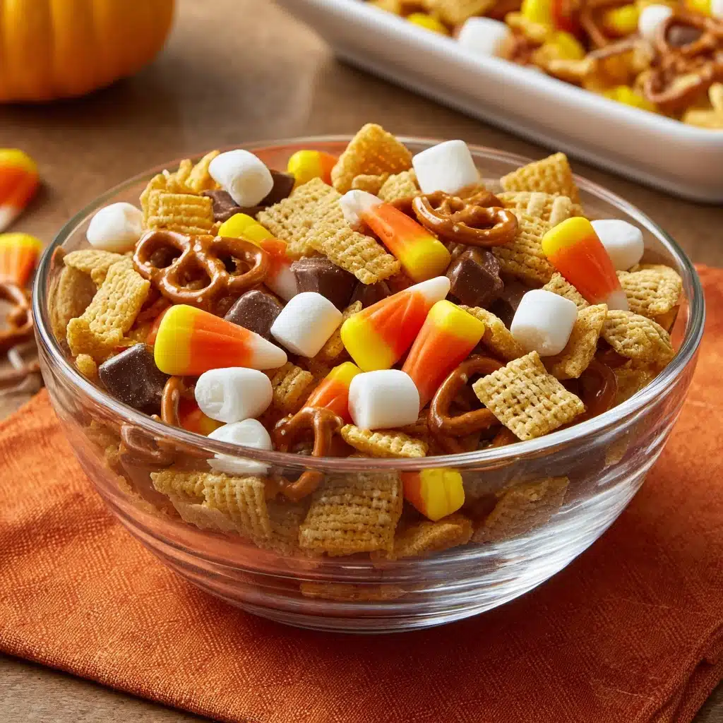 Halloween Chex Mix Recipe - Recipe Image