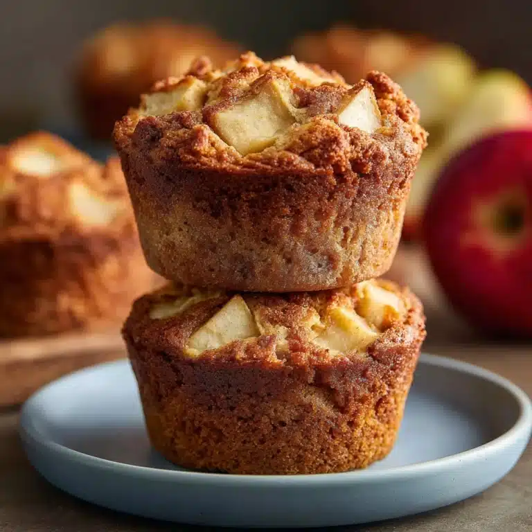 Apple Pie Protein Muffins Recipe