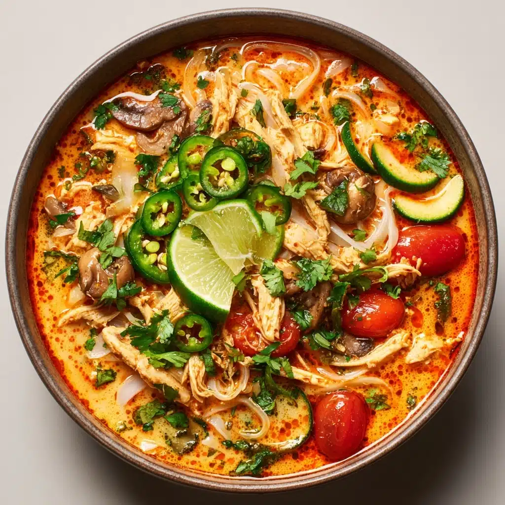 Easy Thai Chicken Curry Soup Recipe