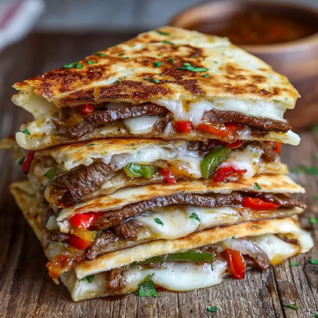 Philly Cheesesteak Quesadilla Recipe