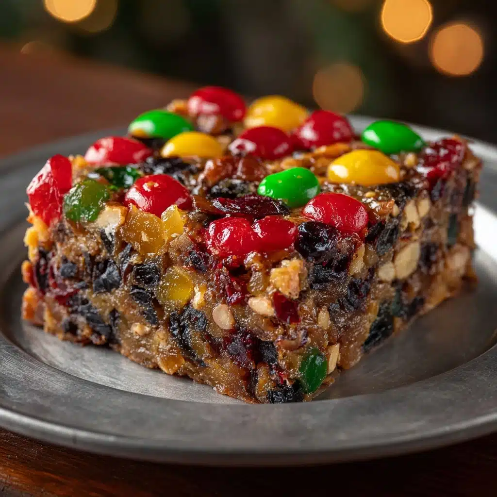 Traditional Christmas Fruit Cake Recipe