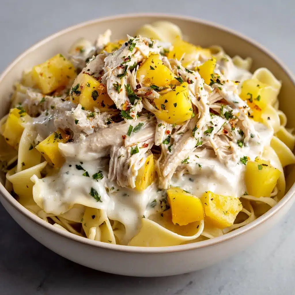 Comforting Chicken & Noodles Crock Pot Recipe - Recipe Image