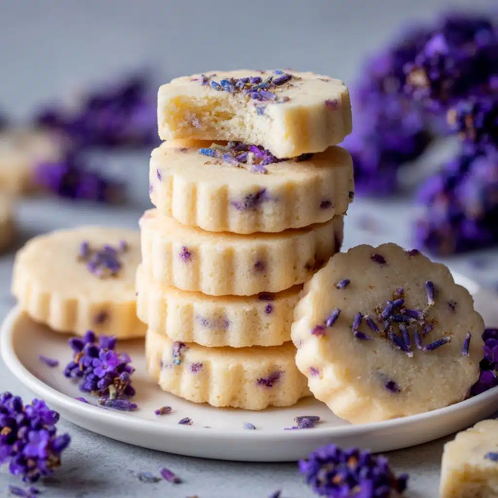 Lavender Shortbread Cookies Recipe