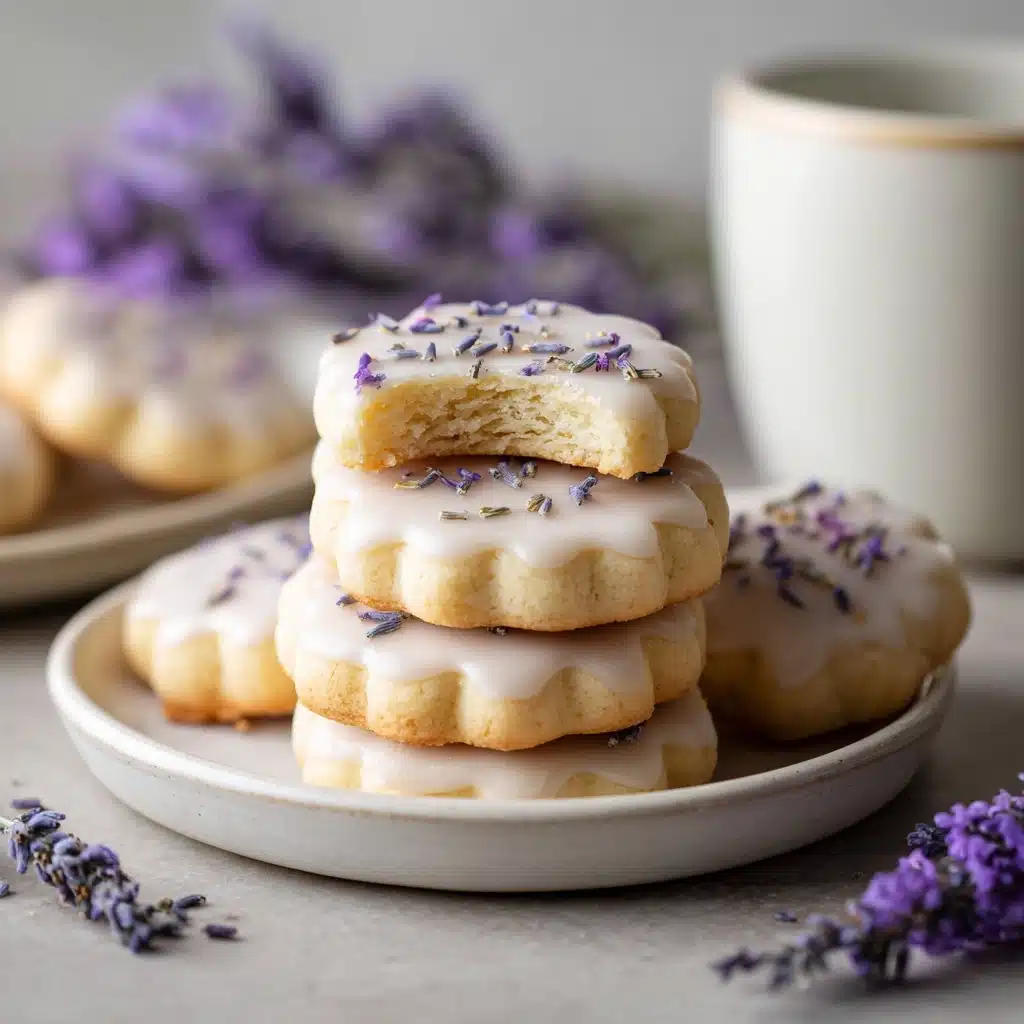 Lavender Shortbread Cookies Recipe - Recipe Image