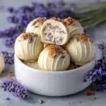 Honey Lavender White Chocolate Truffles Recipe