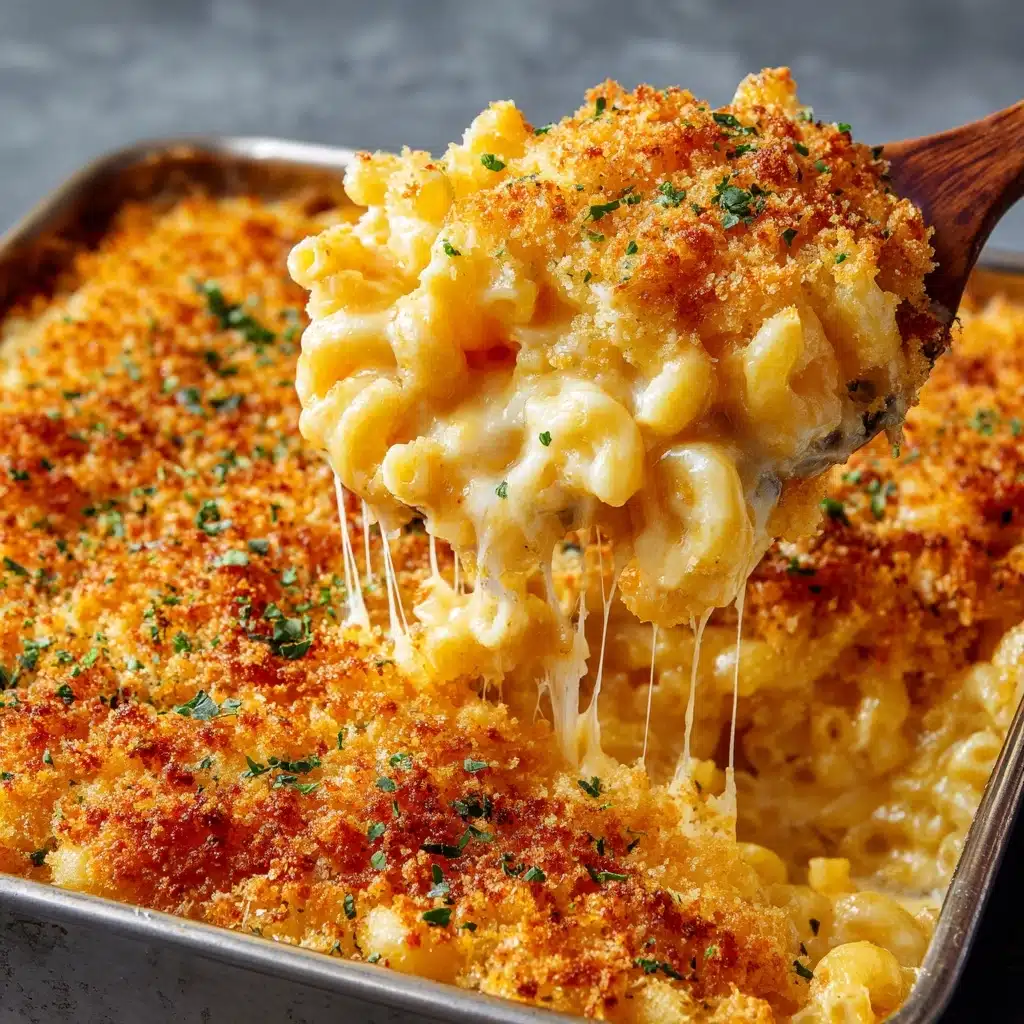 BEST Homemade Baked Mac and Cheese Recipe - Recipe Image