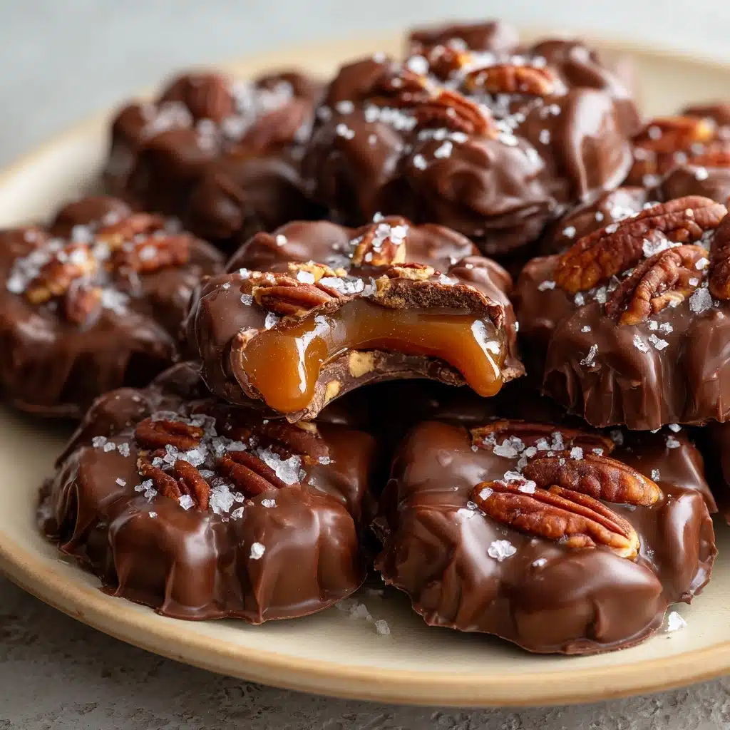 Homemade Chocolate Turtles Recipe - Recipe Image