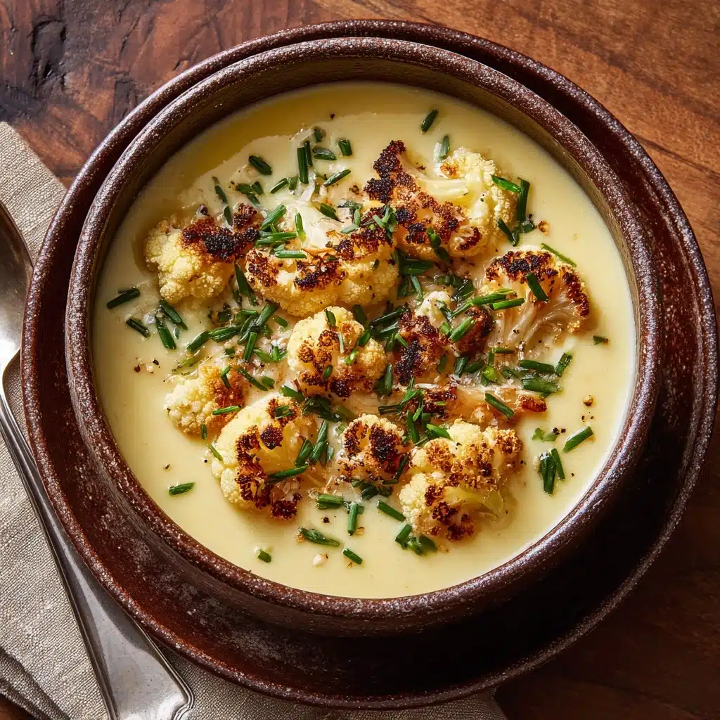 Roasted Cauliflower Soup Recipe
