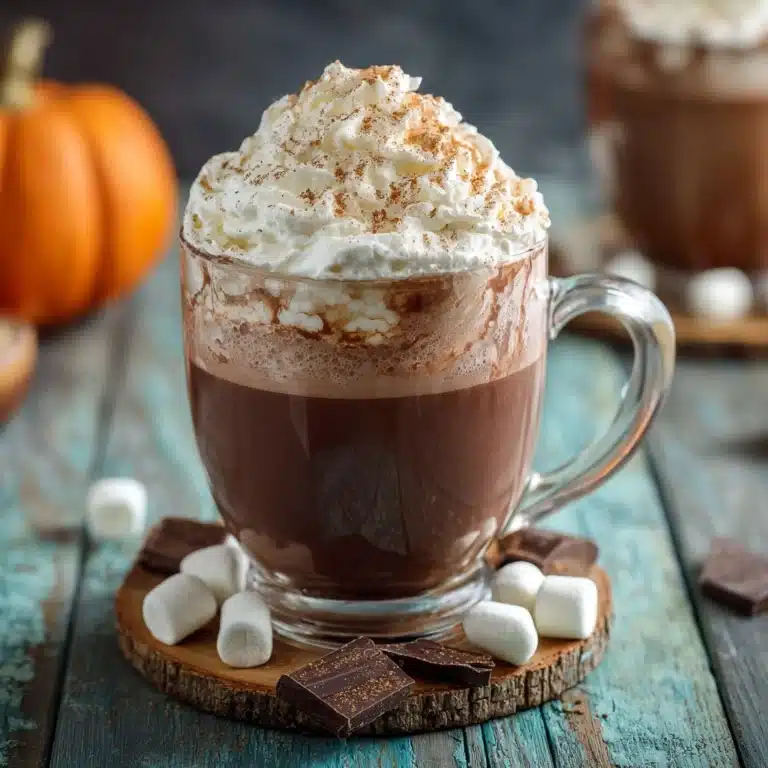 Pumpkin Hot Chocolate Recipe