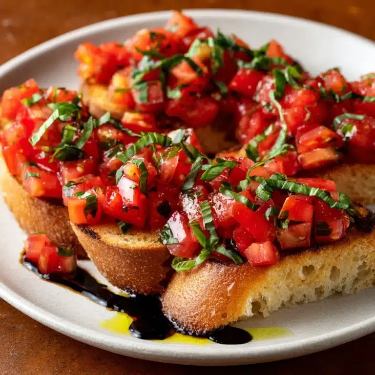 Easy Bruschetta Recipe