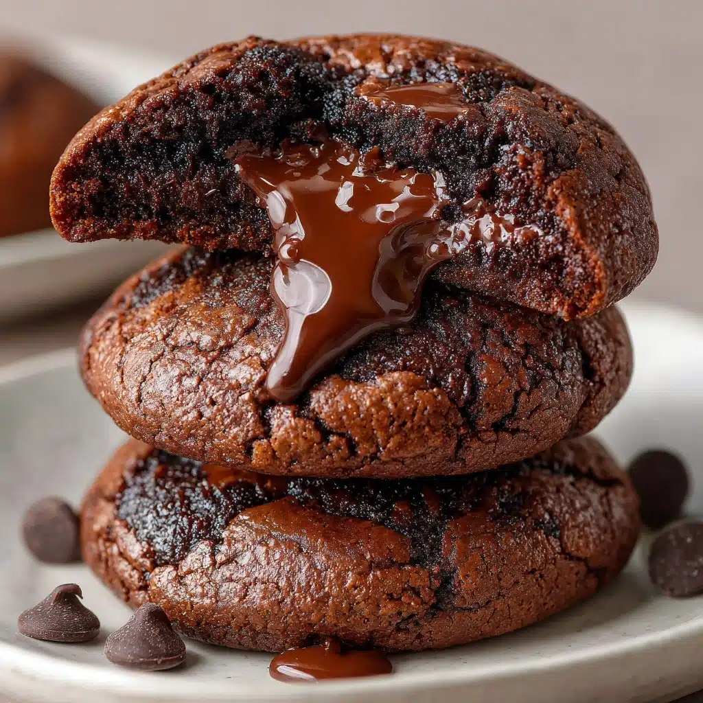 Chocolate Lava Brownie Cookies Recipe