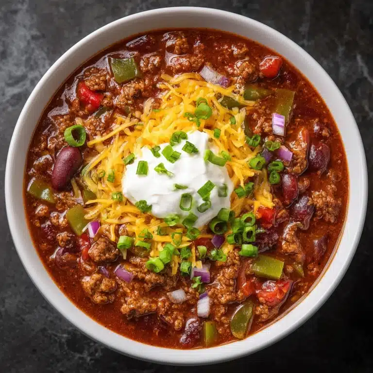 Beef Chili Recipe