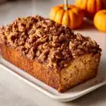 Pumpkin Bread with Brown Sugar Pecan Topping Recipe