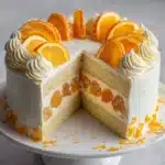 Orange Creamsicle Ice Cream Cake Recipe