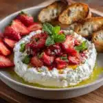 Whipped Feta Dip with Roasted Strawberries Recipe
