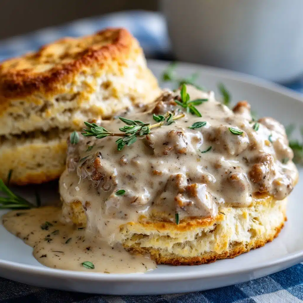 Biscuits and Gravy Recipe - Recipe Image