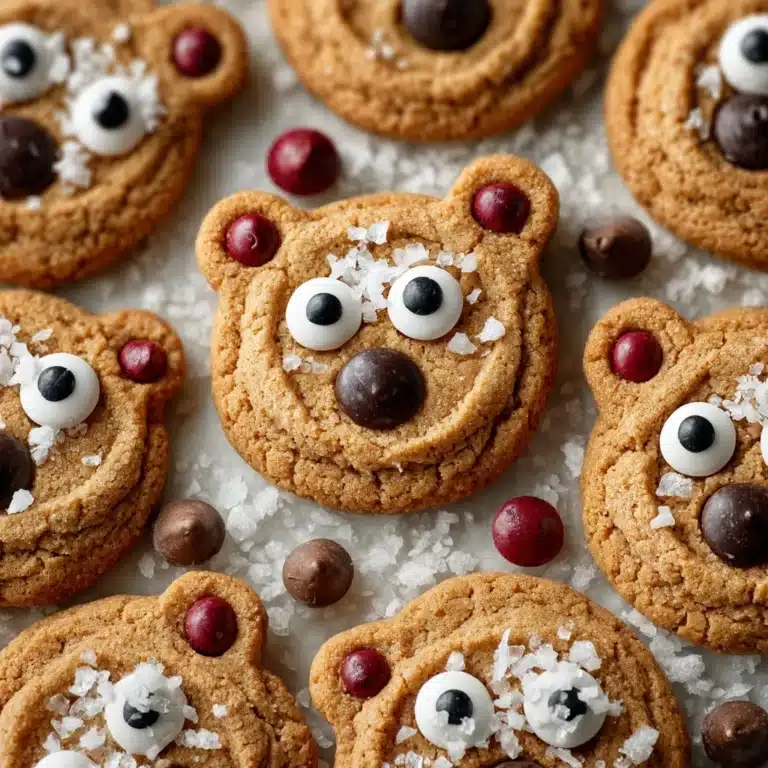 Chocolate Chip Teddy Bear Cookies Recipe
