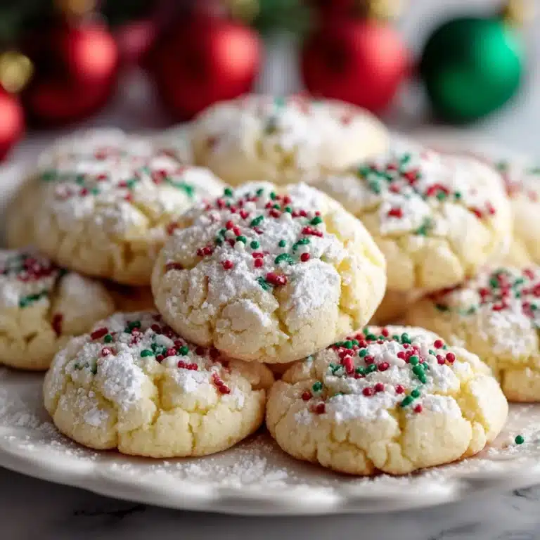 Christmas Ooey Gooey Butter Cookies Recipe