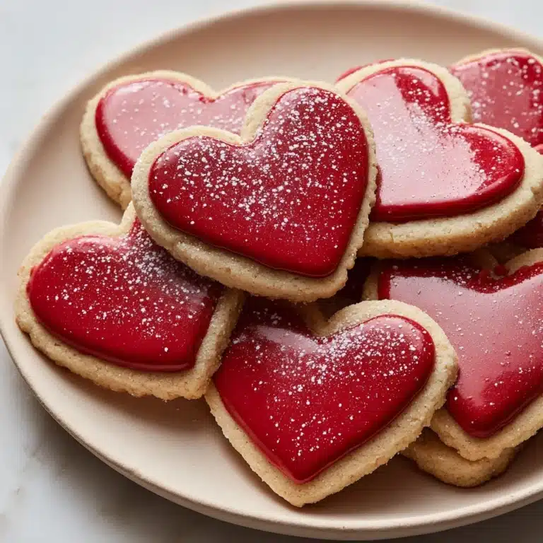 Slice and Bake Heart Cookies Recipe