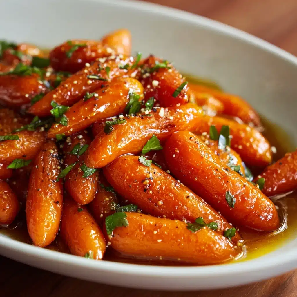 Slow Cooker Maple & Brown Sugar Glazed Carrots Recipe - Recipe Image