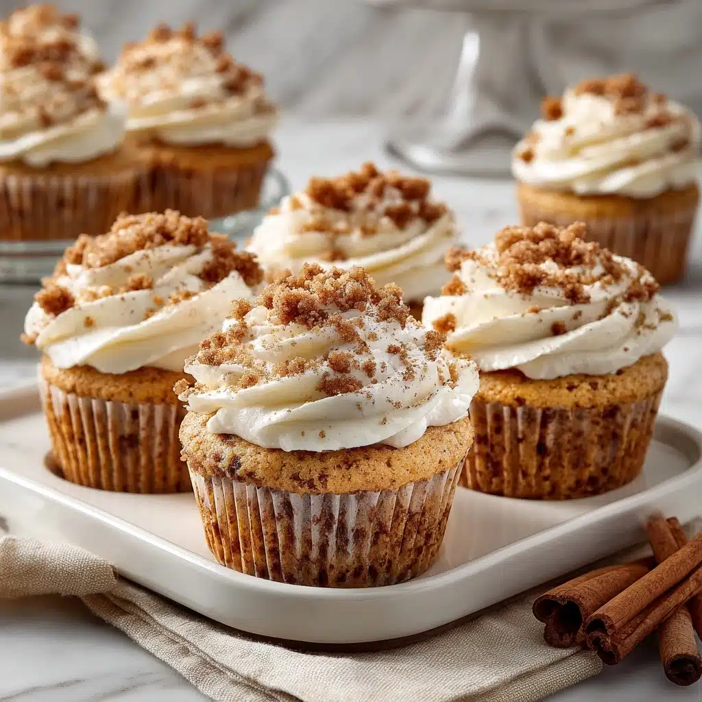 Cinnamon Roll Cupcakes Recipe - Recipe Image