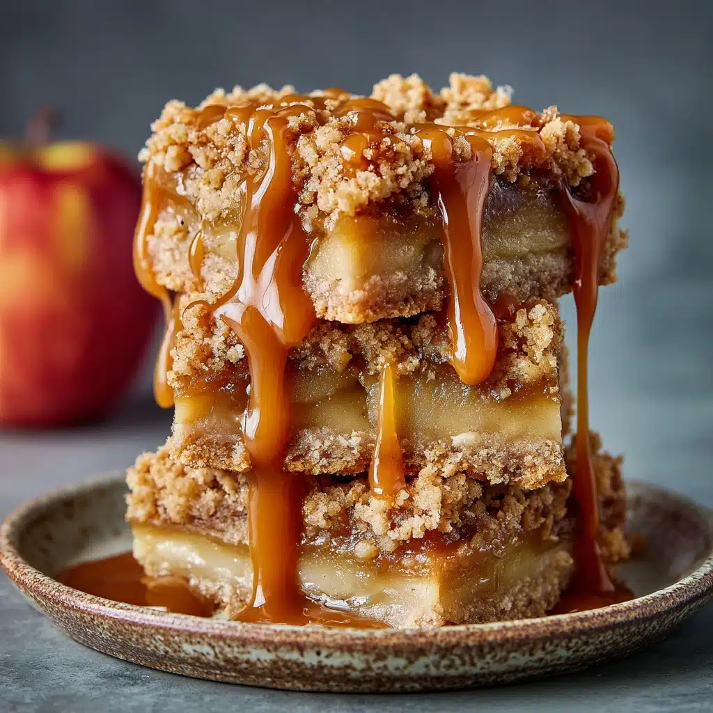 Caramel Apple Bars Recipe - Recipe Image