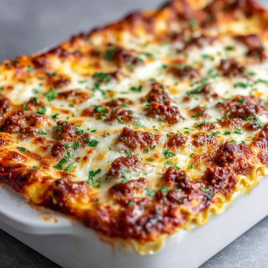 Easy Meat Lasagna Recipe
