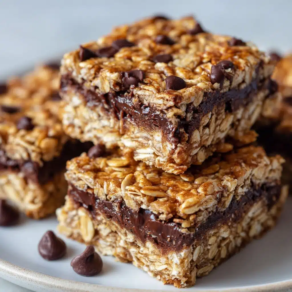 Oatmeal Chocolate Chip Bars Recipe - Recipe Image