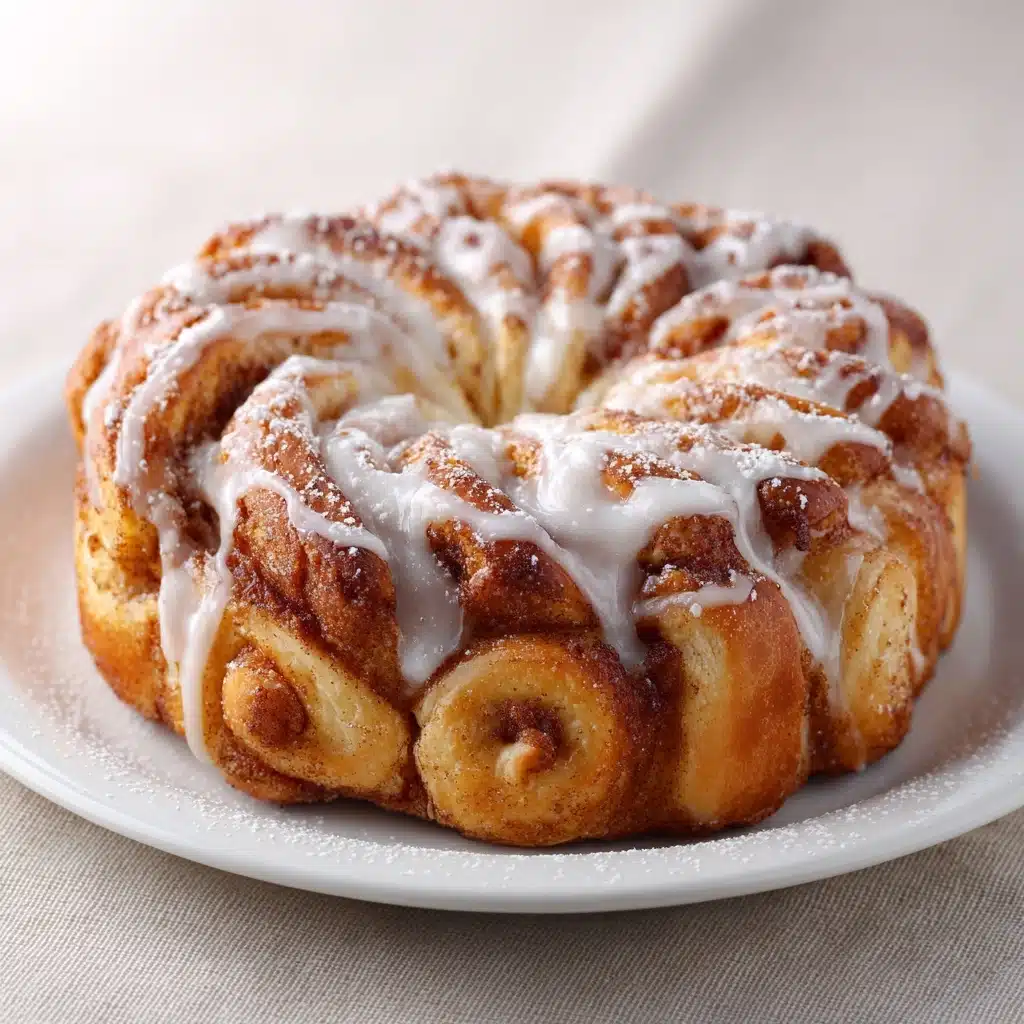 Cinnamon-Sugar Pizza Made with Crescent Rolls Recipe - Recipe Image