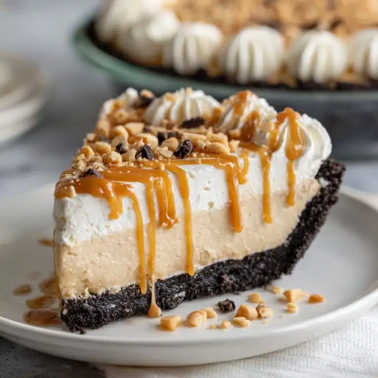 No Bake Cream Cheese Peanut Butter Pie Recipe