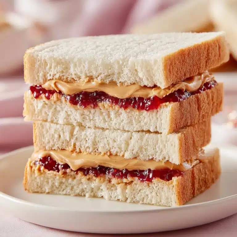 Classic Peanut Butter and Jelly Sandwich Recipe