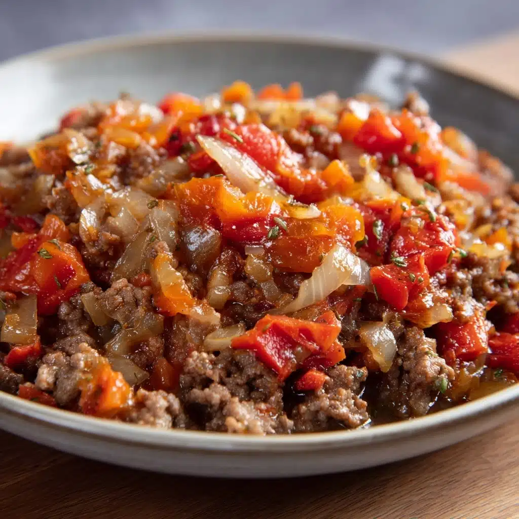 Cabbage and Ground Beef Skillet Recipe