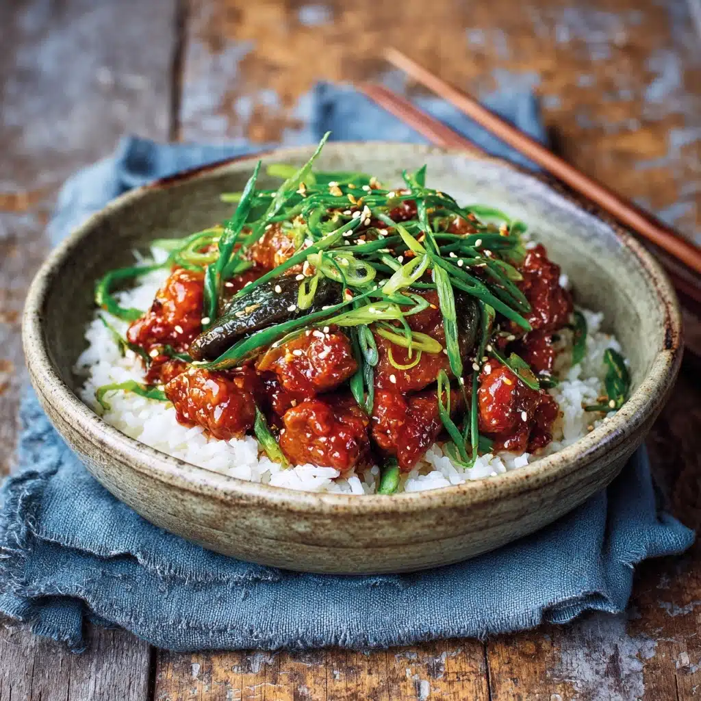 Korean-Style Ground Turkey Bowls Recipe