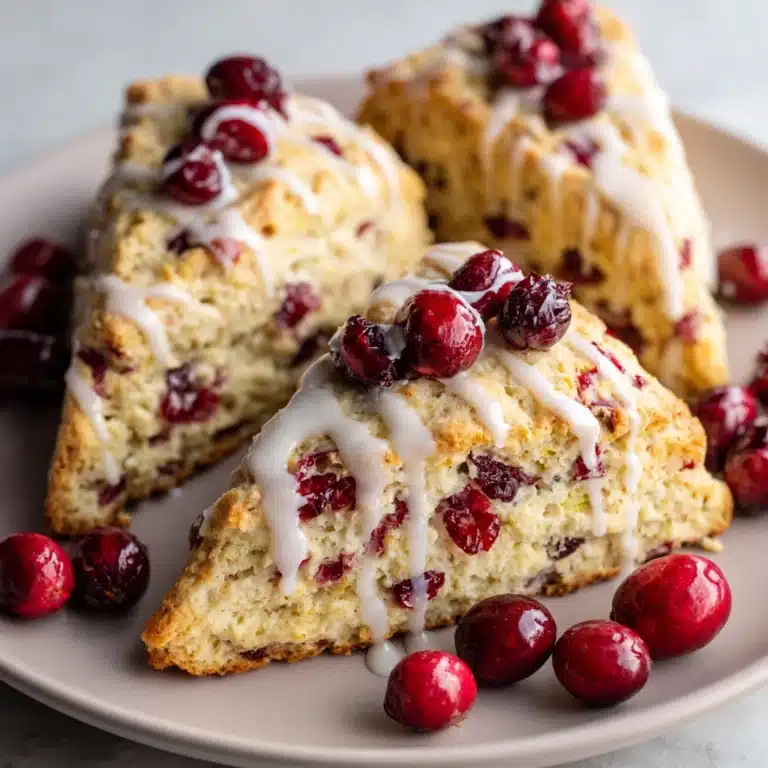 Cranberry Orange Scones Recipe