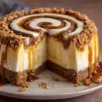 Cinnamon Roll Honeybun Cheesecake Recipe