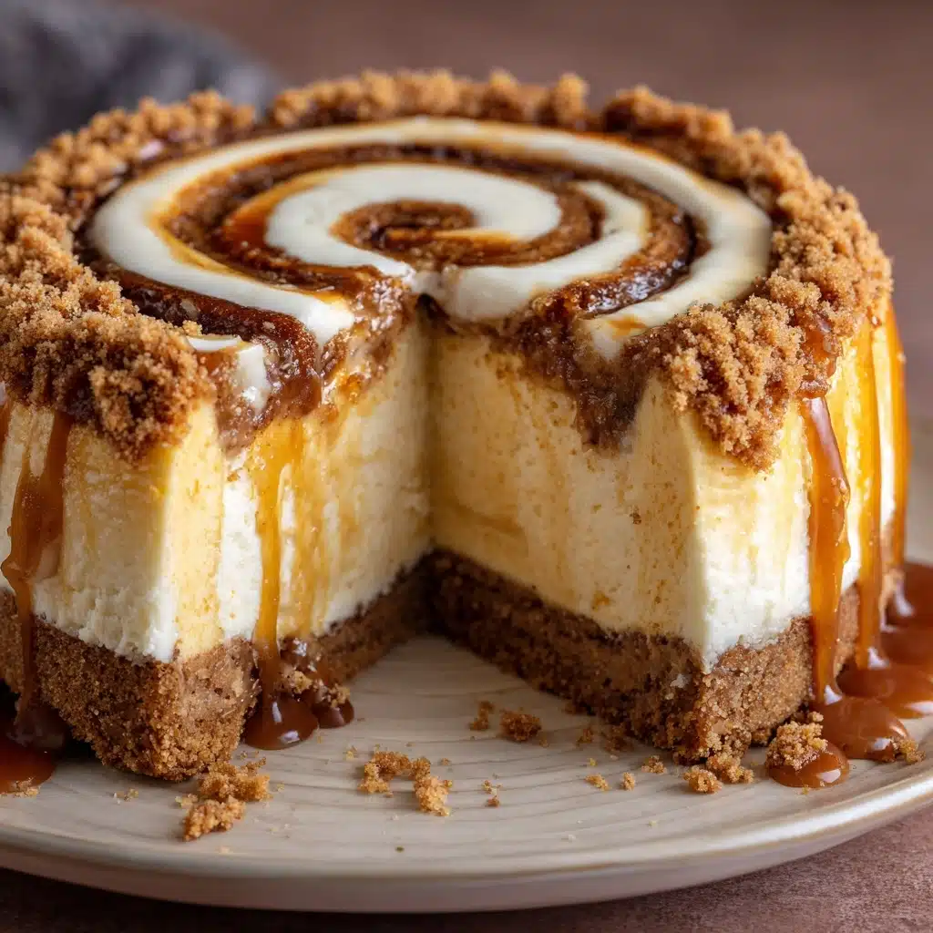 Cinnamon Roll Honeybun Cheesecake Recipe
