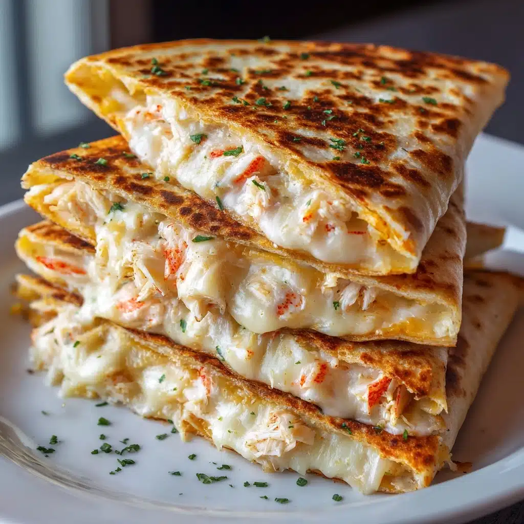 King Crab Quesadillas Recipe - Recipe Image