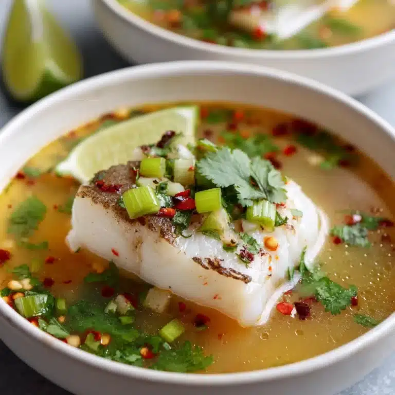 Coconut Lime Fish Soup Recipe