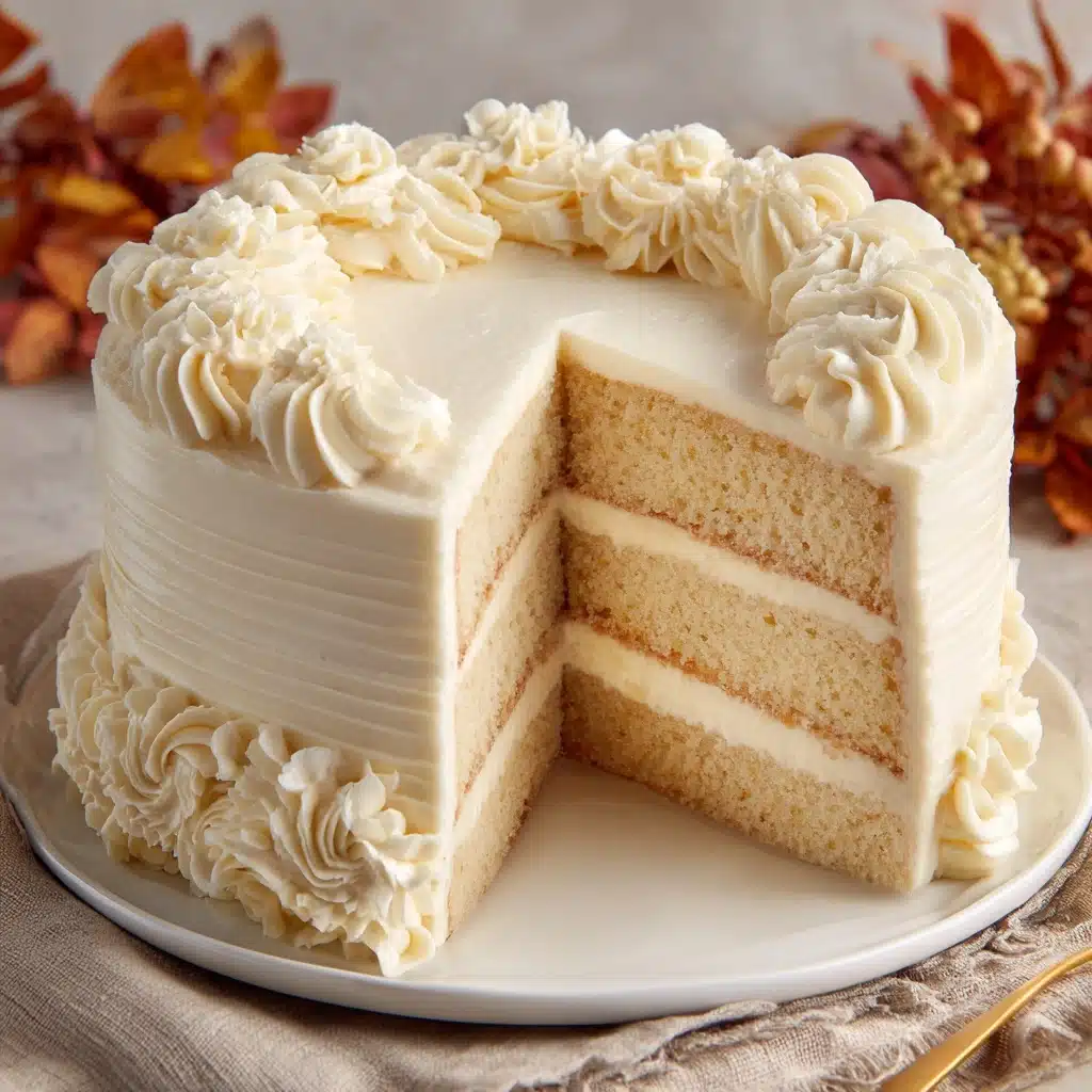 Moist White Velvet Cake Recipe - Recipe Image