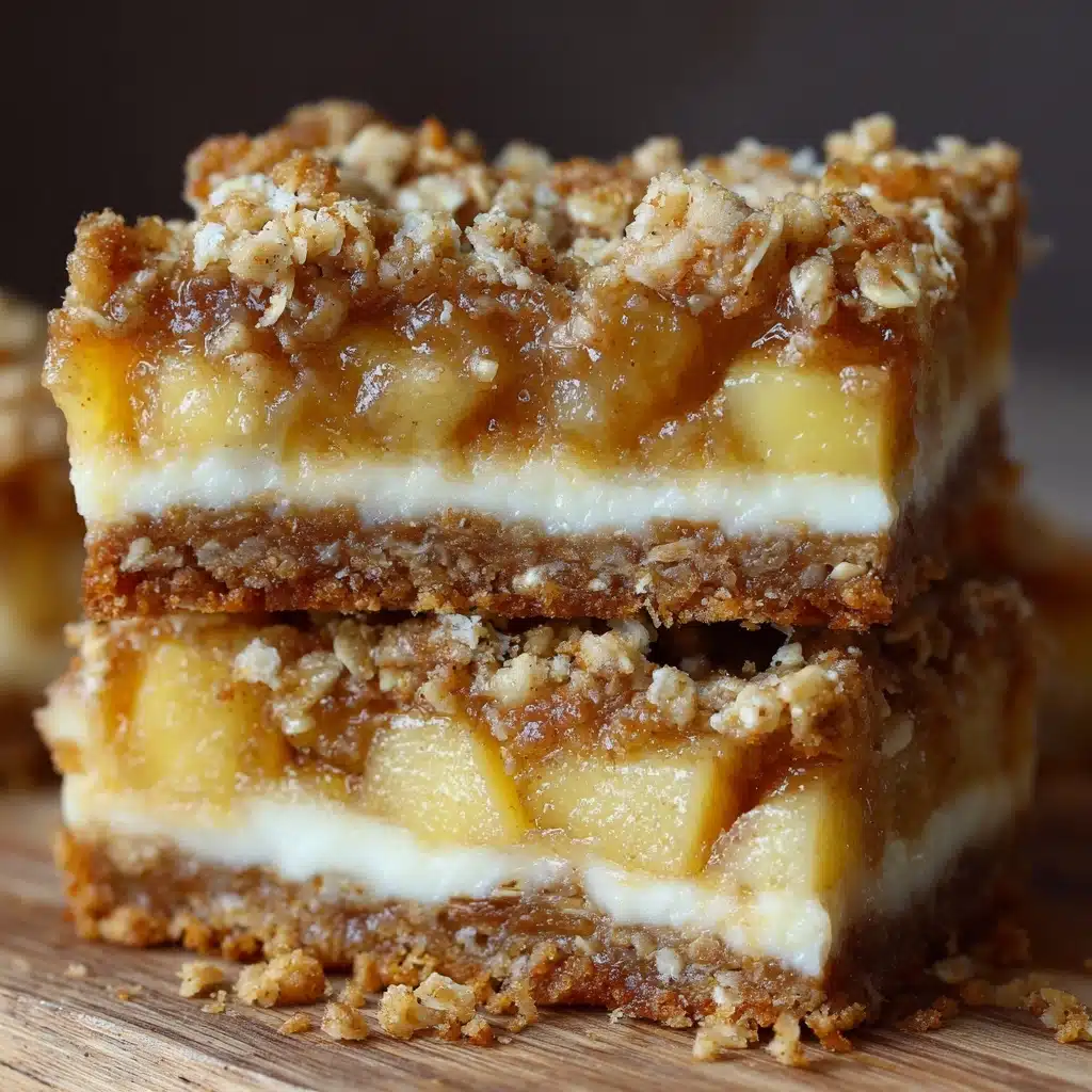 Gluten Free Apple Cheesecake Bars Recipe - Recipe Image
