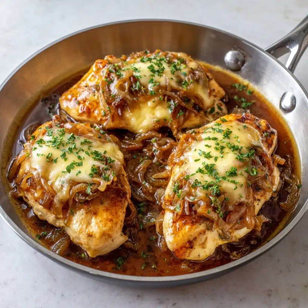 French Onion Chicken Recipe - Recipe Image